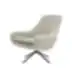 Minkšta dizaino kėdė NOOMI SWIVEL su pasukama baze, „Softline“.