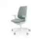 Profim LIGHT UP 230SL ergonominė biuro kėdė su mėlynu audiniu ir baltu pagrindu