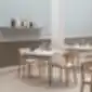 Tivoli 2801 kėdės restorano interjere – šviesi aplinka.