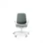 Profim LIGHT UP 230SL ergonominė biuro kėdė su žalia audinio apdaila ir baltu rėmu